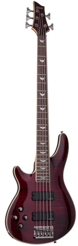 Left Handed Schecter Bass Guitars - Schecter Omen Extreme-5 LH