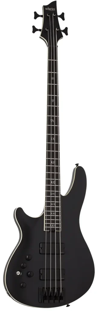 Left Handed Schecter Bass Guitars - SLS Evil Twin-4 LH