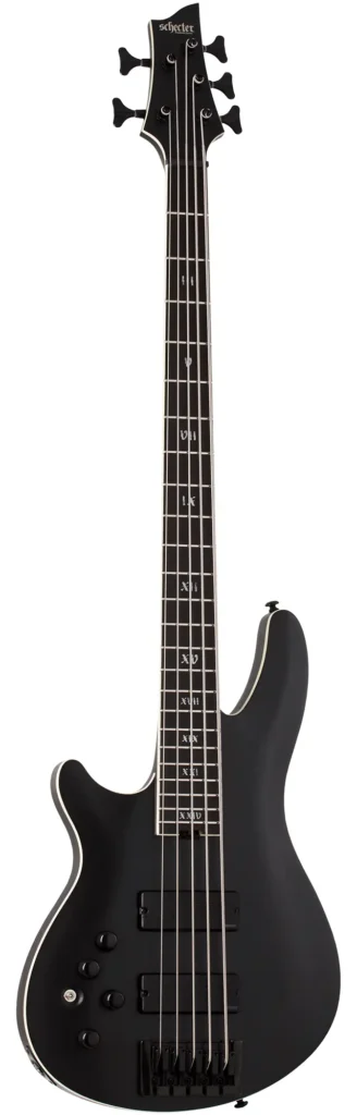 Left Handed Schecter Bass Guitars - SLS Evil Twin-5 LH