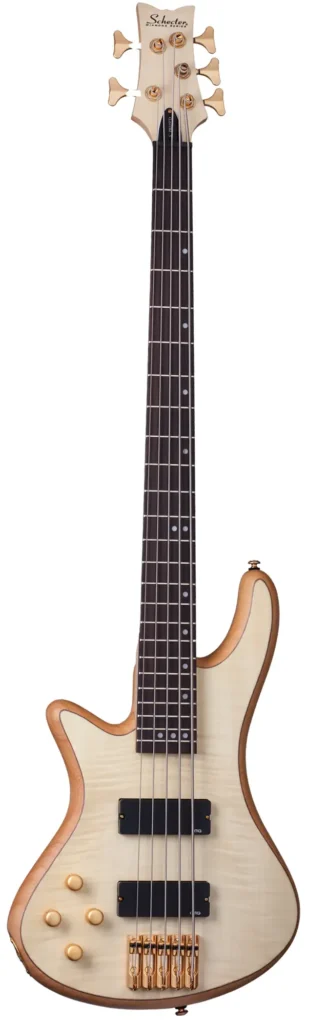 Left Handed Schecter Bass Guitars - Schecter Stiletto Custom-5 LH