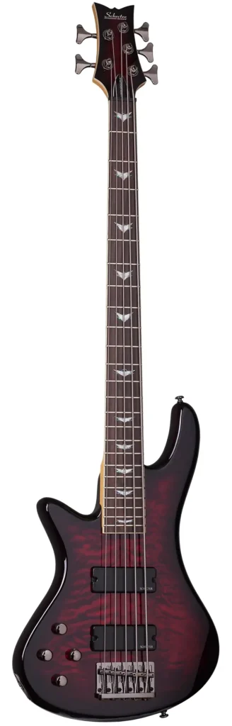 Left Handed Schecter Bass Guitars - Schecter Stiletto Extreme-5 LH