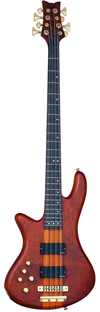 Left Handed Schecter Bass Guitars - Schecter Stiletto Studio-8 LH