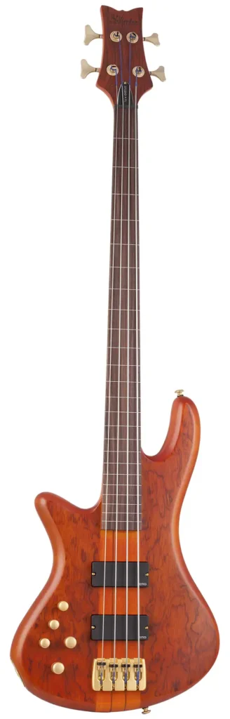 Left Handed Schecter Bass Guitars - Schecter Stiletto Studio-4 FL LH