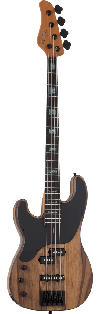 Left Handed Schecter Bass Guitars - Schecter Model-T 4 Exotic LH