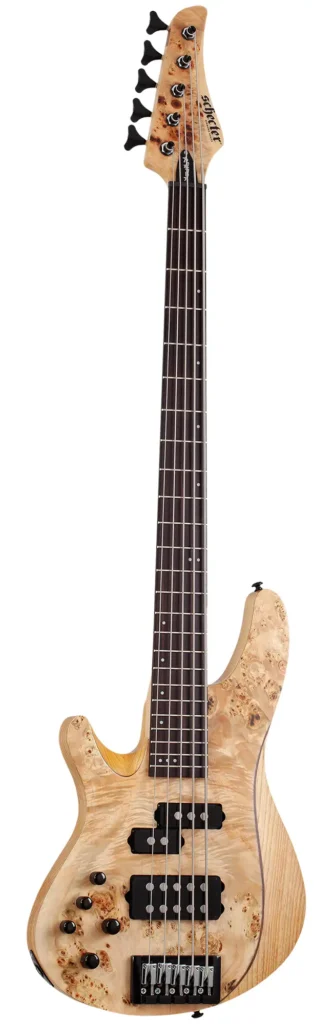 Left Handed Schecter Bass Guitars - Schecter Reaper-5 LH