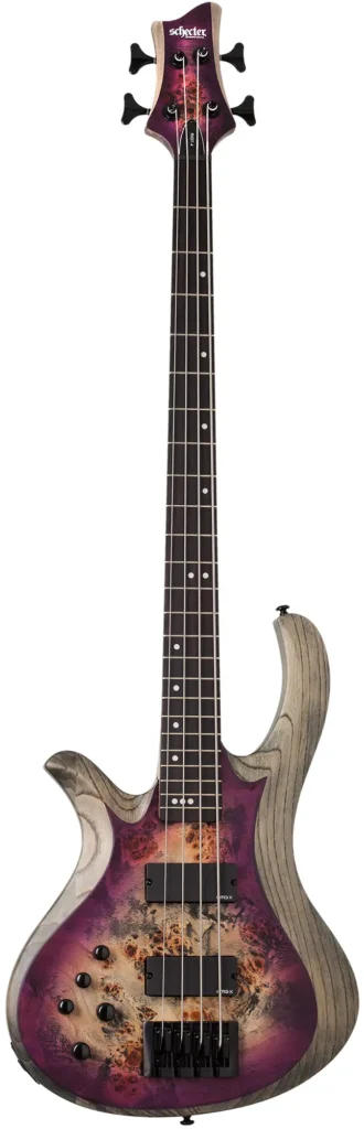 Left Handed Schecter Bass Guitars - Riot-4 LH
