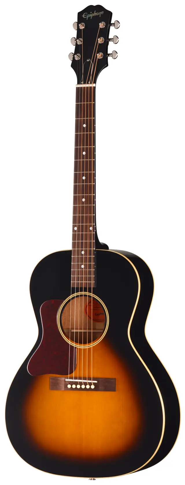 Left Handed Epiphone Acoustic Guitars - A left handed Epiphone L-00 Standard guitar; with a Vintage Sunburst gloss finish.
