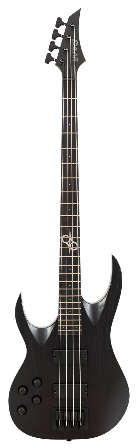 A left handed Solar AB2.4BOP with a black open pore finish
